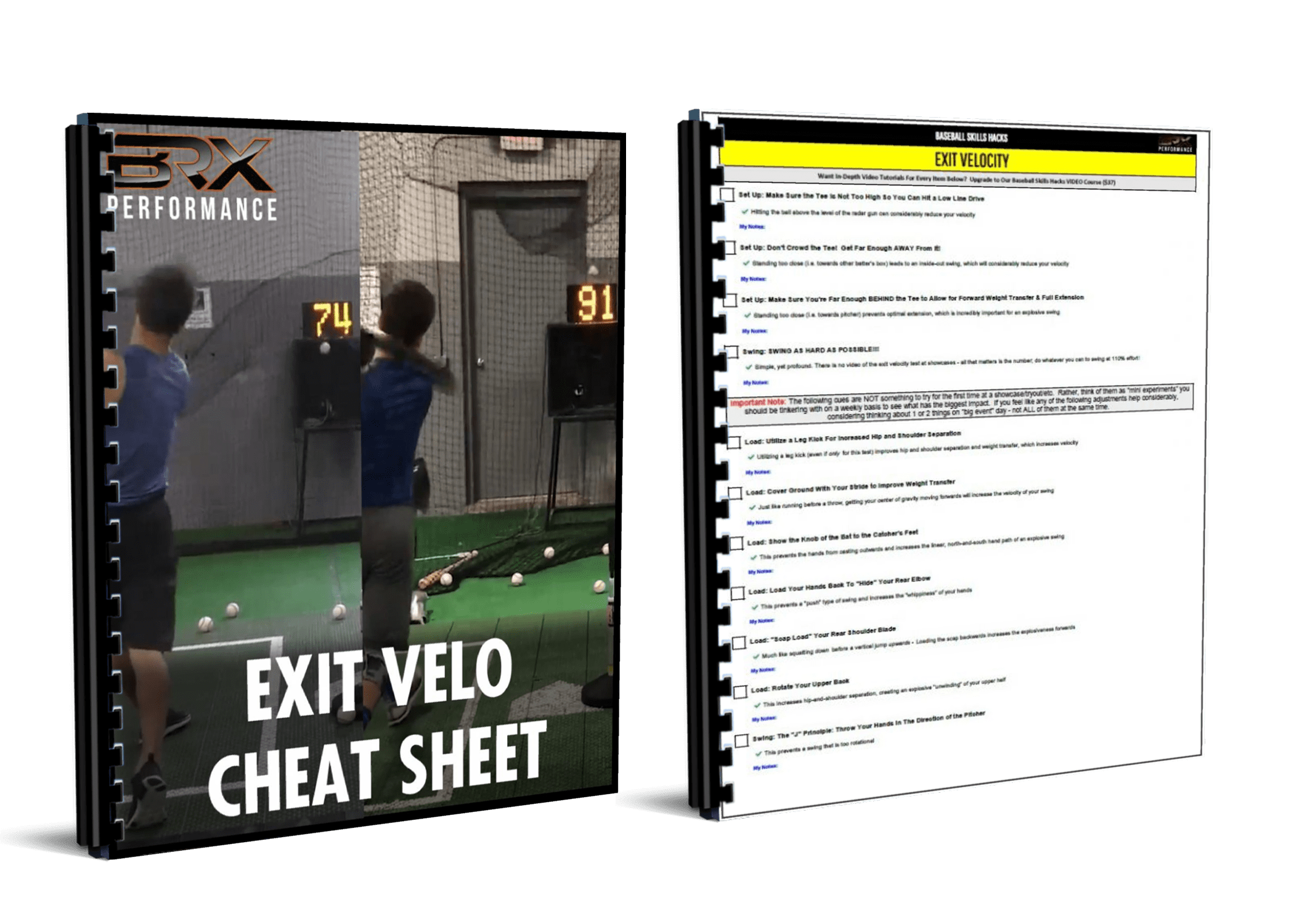 Exit Velocity Cheat Sheet